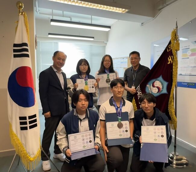 2025 AIMO Final  - 홍콩한국국제학교, 5명 출전, 금1, 은1, 동3 수상 -